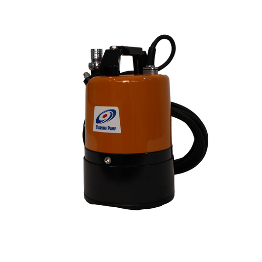 Tsurumi LSC1.4S Single Phase Submersible Puddle Sucker Drainage Pump with Swing Check Valve
