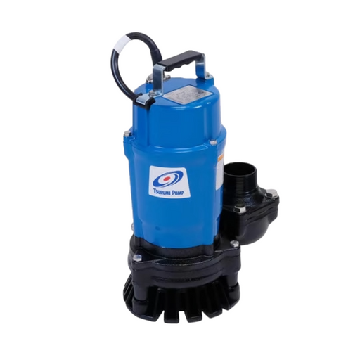 Tsurumi Submersible Single-Phase HS2.75S Drainage Pump with Semi-Vortex Impeller