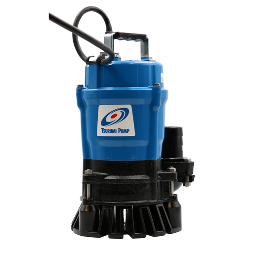 Tsurumi Submersible Single-Phase HS2.4S Drainage Pump with Semi-Vortex Impeller