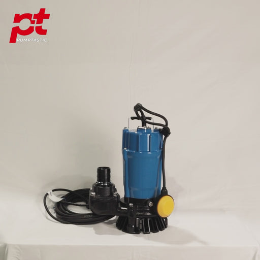 Tsurumi HSZ2.75S Single-Phase Automatic Submersible Drainage Pump with Semi-Vortex Impeller
