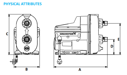 Grundfos SCALA2 3-45 variable speed pump