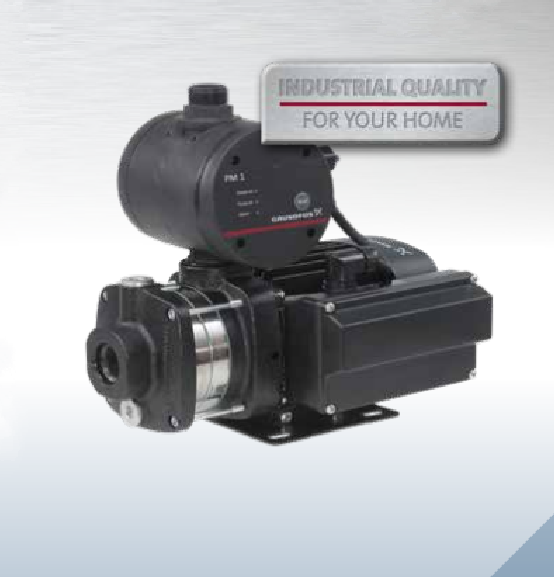 Grundfos CMBasic 3-37 including pressure manager