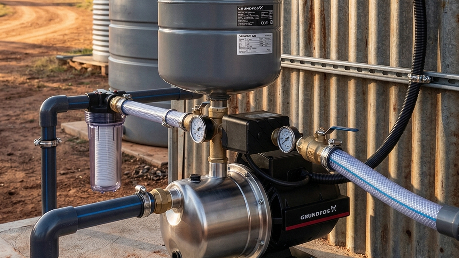 Water Pump and Pressure Tank Guide Australia Homeowners and Farmers Need