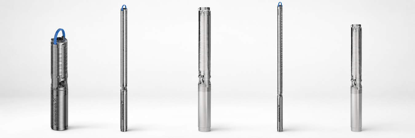 Grundfos SP Submersible Borehole Pumps