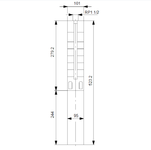 Grundfos SP 5A-6 Submersible Borehole Pump – 05001K06 (3 x 415V, MS402 Motor)