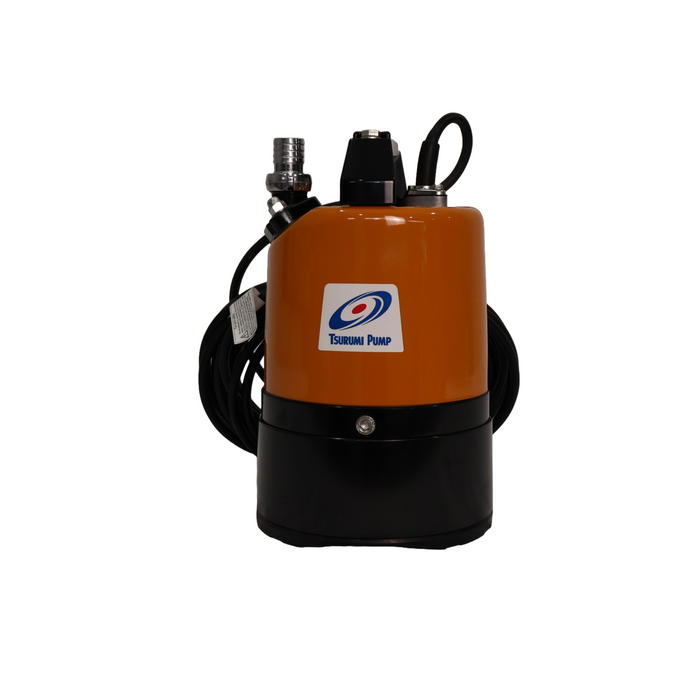 Tsurumi LSC1.4S Single Phase Submersible Puddle Sucker Drainage Pump with Swing Check Valve