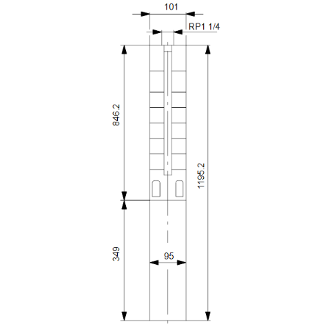Grundfos SP 2A-33 Submersible Borehole Pump – 09001K33 (3 x 415V, MS402 Motor)