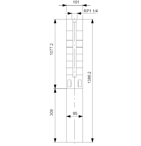Grundfos SP 1A-42 Submersible Borehole Pump – 08101K42 (3 x 415V, MS402 Motor)