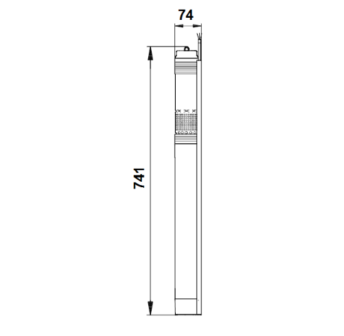 Grundfos SQE 1-35 N Submersible Pump – 96160436
