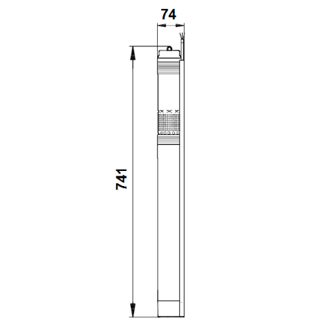 Grundfos SQE 1-50 N Submersible Pump – 96160437
