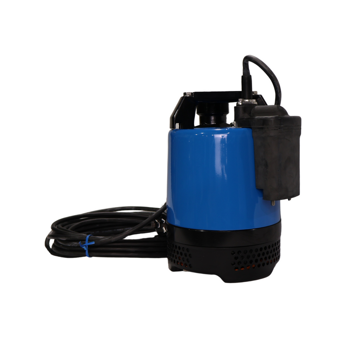 Tsurumi LB-800 Single Phase Portable Submersible Drainage Pump with Semi-Vortex Impeller