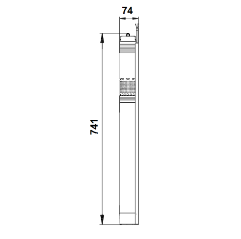 Grundfos SQE 3-55 N Submersible Pump – 96160454
