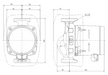 Grundfos ALPHA2 25-60 130: CAST IRON SPEED REGULATED CIRCULATOR PUMPS