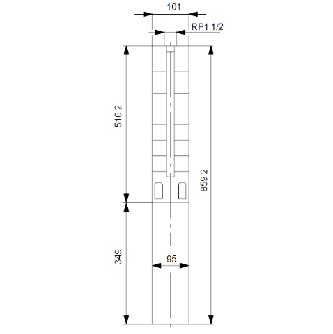 Grundfos SP 5A-12 0524US12 (1 x 240V, ULTRA/RSIR Motor)