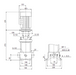 Grundfos CR 3-4 A-A-A-E-HQQE Vertical Multistage Pump – 92901488 (1 x 220-230V)
