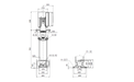 Grundfos CRNE 125-1 NV-F-A-V-HQQV Vertical Multistage Centrifugal Pump – 92959217
