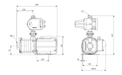 Grundfos CMB 1-36 A-C-A-A-E-A PM Booster Pump – 93332863 (1x220-230V)