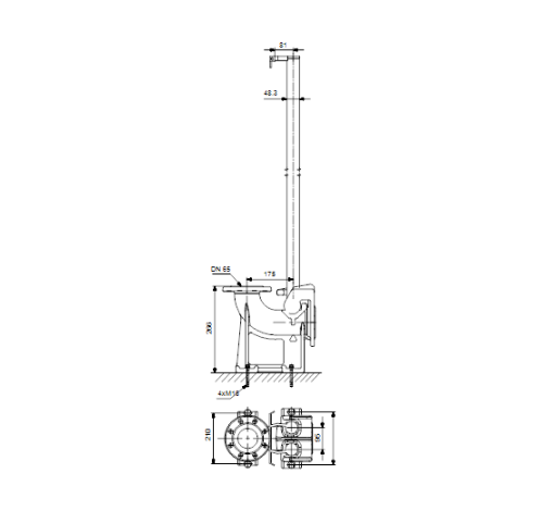 Grundfos Auto coupling set - 96090992