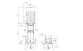 Grundfos CR 32-2 A-F-A-E-HQQE Vertical Multistage Pump – 96122009 (3 x 380-415DV)