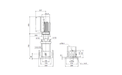 Grundfos CRE 20-6 NV-F-A-E-HQQE Vertical Multistage Centrifugal Pump with Integrated Frequency Converter – 99237459 (3 x 380-500 V)