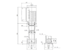 Grundfos CRNE 45-1 NV-F-A-V-HQQV Vertical Multistage Centrifugal Pump – 99245045