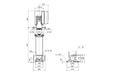 Grundfos CRNE 95-1-1 NV-F-A-V-HQQV Vertical Multistage Centrifugal Pump – 99655972