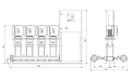 Grundfos Hydro MPC-E 4 CRIE 15-4 Booster Set – 99726153