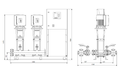 Grundfos Hydro MPC-E 2 CRNE 64-3-2 Booster Set – 99734875