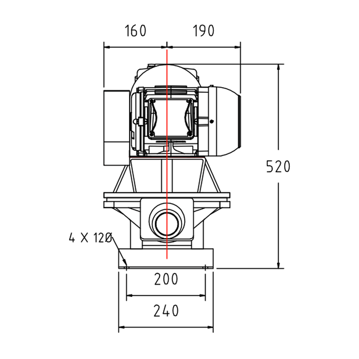 ASM DT50 Diaphragm Pump – 2" (50NB) (1.1 kW, 415V Three Phase)