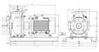Davey CS50-200/11 Three Phase End Suction Close-Coupled Centrifugal Pump – CS50200-11.0/3