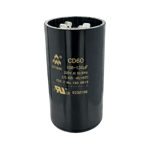 Capacitor 108-130uF 330vac