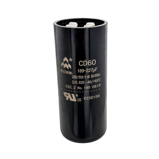 Capacitor 189-227uF 250vac