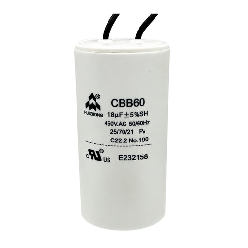 Capacitor 18uF 450vac