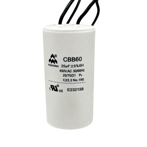 Capacitor 25uF 450vac