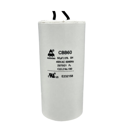 Capacitor 50uF 450vac