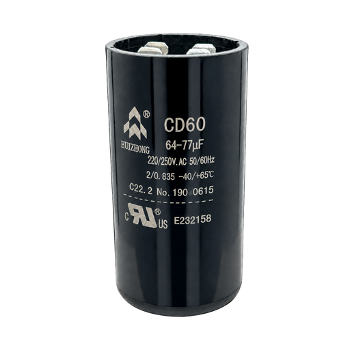 Capacitor 64-77uF 250vac