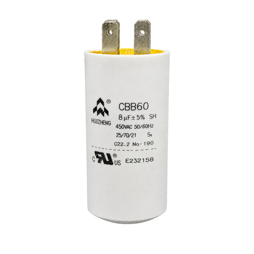 Capacitor 8uF 450vac