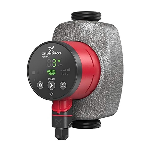 Grundfos ALPHA2 25-60 N 180 STAINLESS STEEL SPEED REGULATED CIRCULATOR PUMPS (Copy)