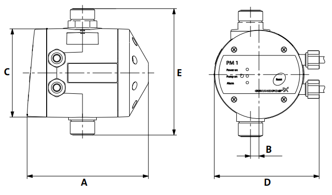 Grundfos Pressure Manager - PM 2 -1.5-5