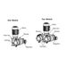 EFR Dual Head Diaphragm Pump – EFR-1200+1200D – 2088-2508 L/hr (1200+1200 nominal) – 500 kPa