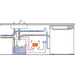 Standard Under Sink/Sullage Alarm with Valve Shutoff - FPC-12659