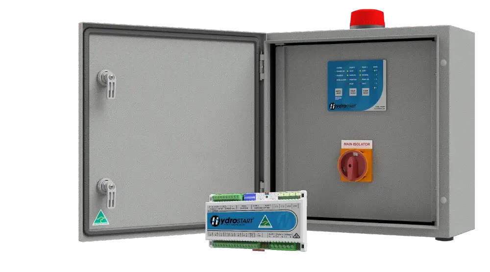 HydroSTART Stainless Steel (3PH 2 Pump 0.1-16A c/w ID & 316SS Enclosure) - FPC-82243-SS