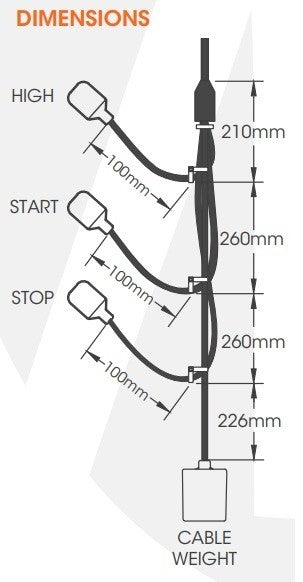 Multi-Level Float Trees (3 Float) 20m - FSW-12547