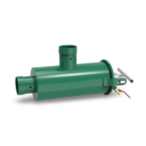 Helix Hydro Steel Epoxy Coated Manual Filter Series 100 – HIF1-100 – 100mm – 8 Bar – 80 m³/hr – 90° Angle – Threaded