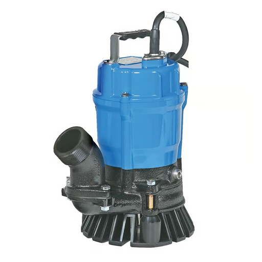 Tsurumi HS Series Manual Electric Submersible Pump Centrifugal – HS2.4S-62 – 115/220V – 1 Phase – 0.5 HP – 2" Discharge