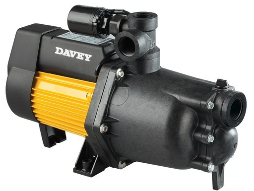 Davey XJ90P pressure pump (no tank incl - supply seperately) 1.1kW 240V 50Hz 1ph incl pressure switch