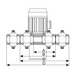 MULTIFERTIC Electric Fertiliser Injection Pump – 60MF-200D – 160-200 L/hr – 600 kPa – Single Diaphragm Head – Modular Design