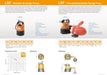 Tsurumi LSP1.4S Single Phase Portable Self-Priming Submersible Drainage Pump with Suction Attachment