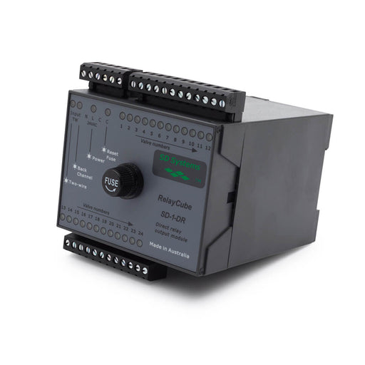 Signal SD-DR RelayCube™ Multi-Wire Expansion Module for SDS Two-Wire Irrigation Controllers – 24 Outputs per Module
