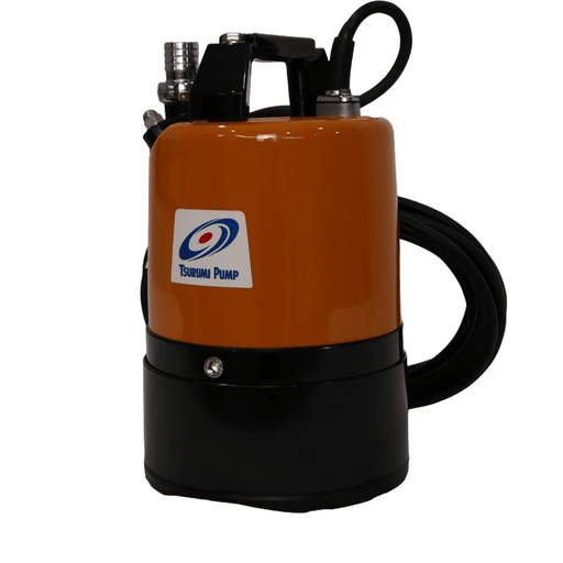 Tsurumi LSC1.4S Single Phase Submersible Puddle Sucker Drainage Pump with Swing Check Valve